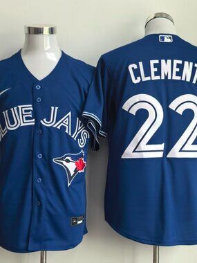 Toronto Blue Jays Ernie Clement #22 Royal Blue Jersey